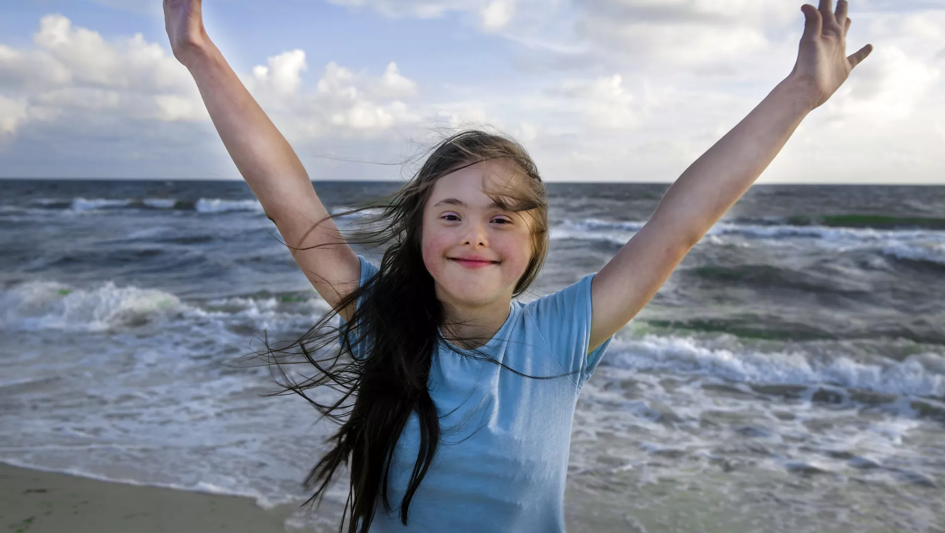 Familie im Frühling in MV